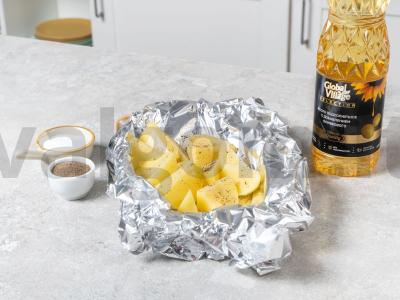 Žuvis su bulvėmis ir berblan padažu Žingsnis 2