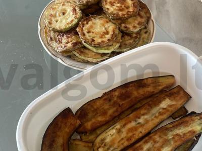 Keptos cukinijos pagrindine nuotrauka