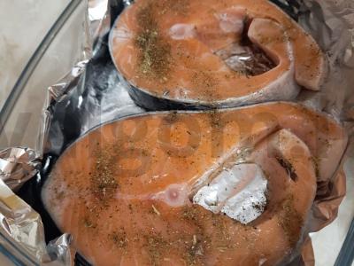 Lašišos steikai Žingsnis 3