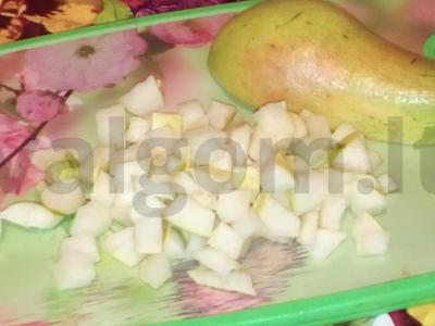 Salotas su sūriu ir kriaušėmis Žingsnis 3