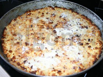 Varškės karališka vatrushka desertui pagrindine nuotrauka