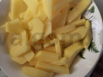 Sūrytas su raudonuoju bulviu Žingsnis 3