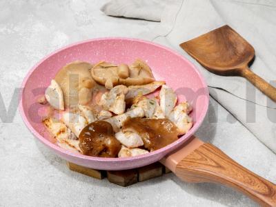 Kalakutienos filė su grybais grietinėlės padaže Žingsnis 1