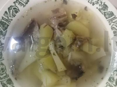 Žuvies konservų sriuba pagrindine nuotrauka