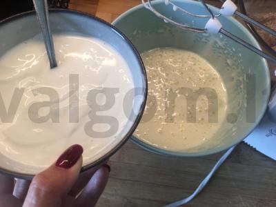 Grietinės tortas Žingsnis 2