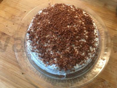 Grietinės tortas pagrindine nuotrauka