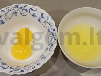 Švelni karališka varškės pyragas desertui Žingsnis 2