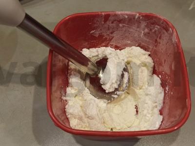 Švelni karališka varškės pyragas desertui Žingsnis 4