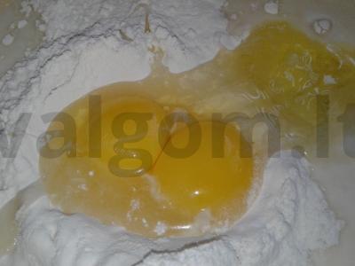 Blynai su razinomis Žingsnis 1