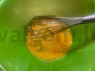 Mėsos blynai su kalakutiena Žingsnis 1