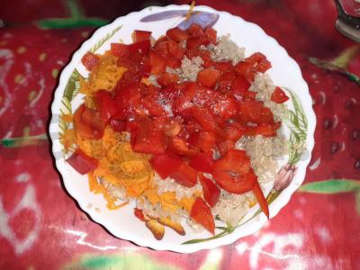 Quinoa garnyras Žingsnis 3