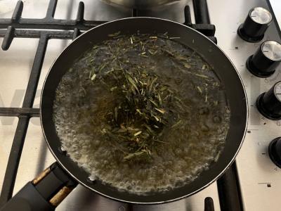 Karštas ir saldus gėrimas iš tarhuno Žingsnis 2