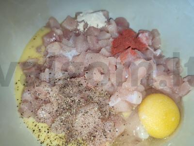 Vištienos kotletai su sūriu Žingsnis 3