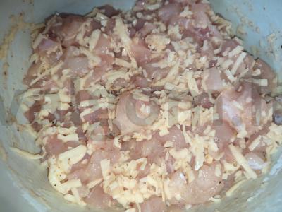 Vištienos kotletai su sūriu Žingsnis 4