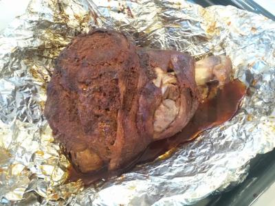 Kiaulienos kulniukas granatų sultyse Žingsnis 4