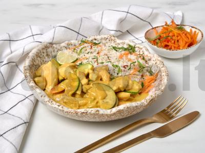 Kalakutienos filė su kokosų sirupu pagrindine nuotrauka