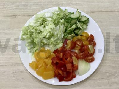 Turkiškas salotas Žingsnis 5