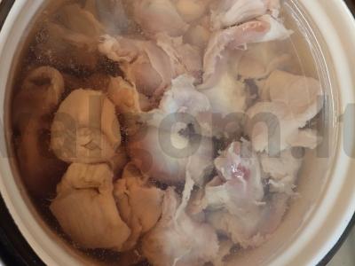 Kepti vištienos skrandžiai pagal abchazų receptą Žingsnis 1