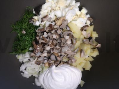 Lavašas su grybų įdaru Žingsnis 2