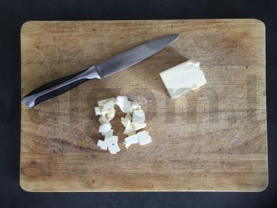 Švelnus kriaušių štrudelis Žingsnis 4