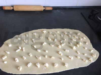 Švelnus kriaušių štrudelis Žingsnis 5