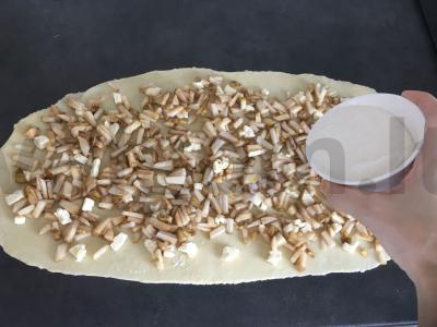 Švelnus kriaušių štrudelis Žingsnis 8