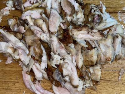 Greita šašlykinė su daržovėmis, salotomis ir padažais Žingsnis 7