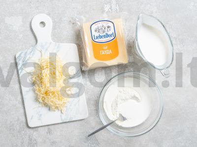 Sūrio sriuba su brokoliais ir kalakutienos kotletukais Žingsnis 3