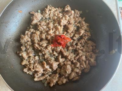 Patiekalas „Lirači“ su naminiu faršu Žingsnis 5