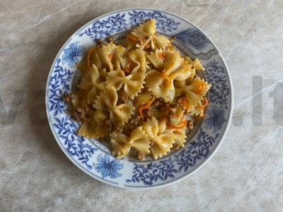 Patiekalas „Lirači“ su naminiu faršu Žingsnis 8