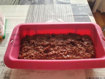 Šokoladinis bananų keksiukas Žingsnis 4