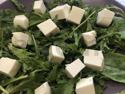 Salotos su figomis ir feta sūriu Žingsnis 2