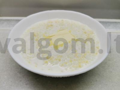 Pieninė košė „Draugystė“ pusryčiams Žingsnis 4