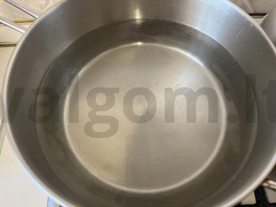 Sūrio sriuba iš troškintos mėsos Žingsnis 4