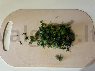 Sūrio sriuba iš troškintos mėsos Žingsnis 11