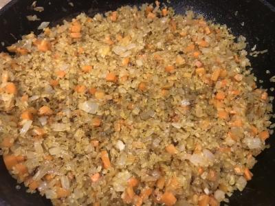 Birios bulguro garnyras su daržovėmis Žingsnis 3