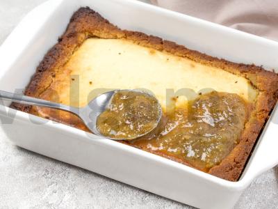 Sūrio pyragas su feijoa Žingsnis 2