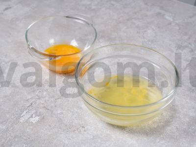 Desertas „Pavlova“ Žingsnis 1