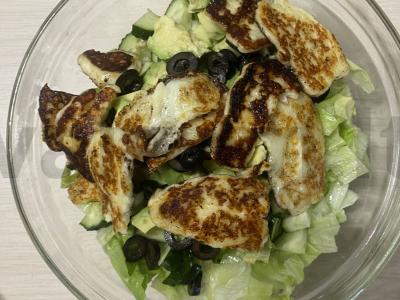 Salotas su bekonu ir sausainiais Žingsnis 3