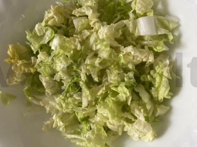 Salotas „Švelnus“ su pomidorais Žingsnis 1