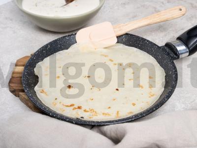 Vegetariškos blynai ant bulvių sultinio Žingsnis 2