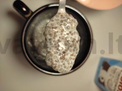 Kokosų pieno čia pudingas Žingsnis 2