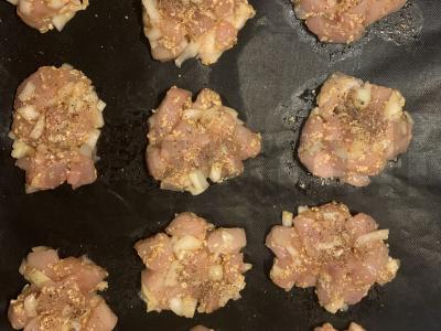 PP vištienos kotletai Žingsnis 4