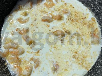 Pasta su krevetėmis Žingsnis 5