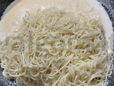 Pasta su krevetėmis Žingsnis 7