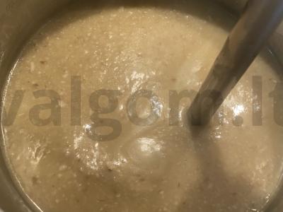 Grybų sriuba-pyragas su triufelių aliejumi Žingsnis 5