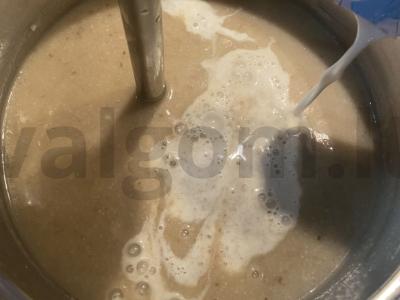 Grybų sriuba-pyragas su triufelių aliejumi Žingsnis 6