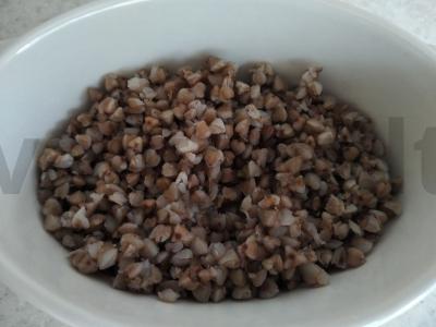 Grikių apkepas Žingsnis 1