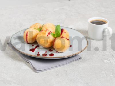 Varškės spurgos pagrindine nuotrauka