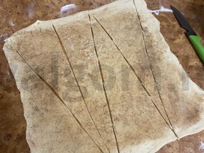 Prancūziškas kruasanas Žingsnis 2